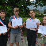 Après une année de mandat, quatre conseillers quittent l'instance avec des diplômes de remerciements